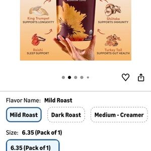 Mushroom Coffee Mix with Reishi and Shiitake
